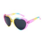 Kids Heart-design Sunglasses #85126