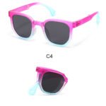 Kids TR90 Sunglasses #KB677 - Image 3